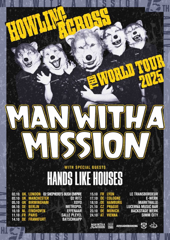 MAN WITH A MISSION – VINYL AND CD RELEASE angekündigt für den 19 SEPTEMBER 25