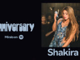 Shakira blickt mit Spotify Anniversary auf die Alben zurück, die ihre Karriere geprägt haben!