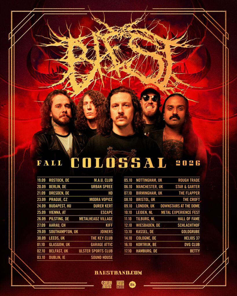 Offizielles Tourplakat Baest