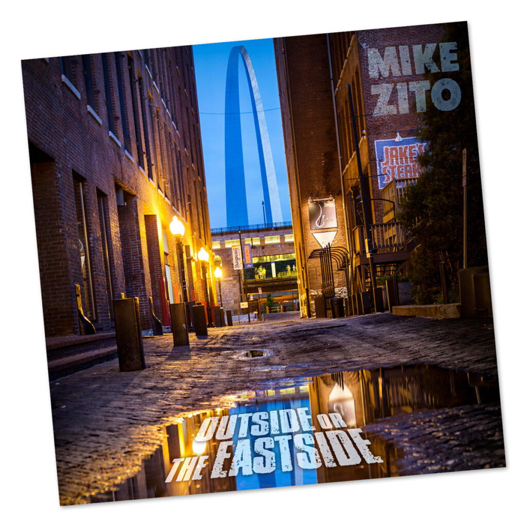 „Outside Or The Eastside“ das Cover des neuen Albums von Mike Zito