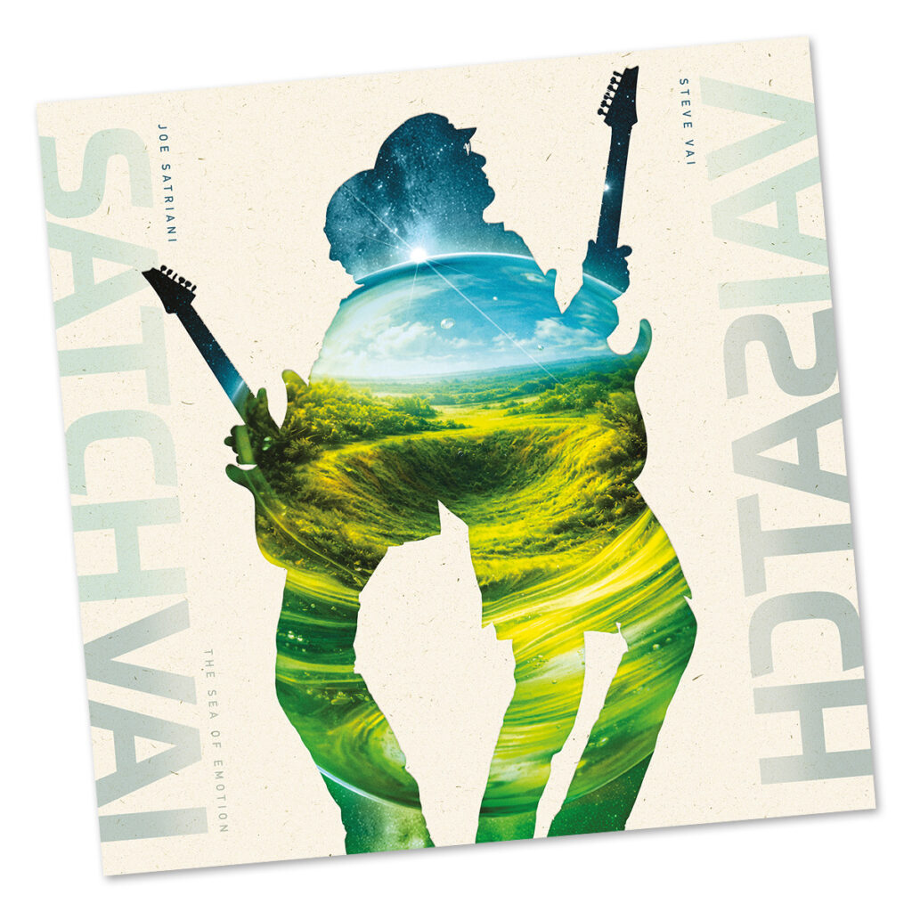 SATCHVAI: "Sea Of Emotions" – VÖ: 06.11.2926 – Label: earMUSIC –Vertrieb: EDEL / Kontor New Media