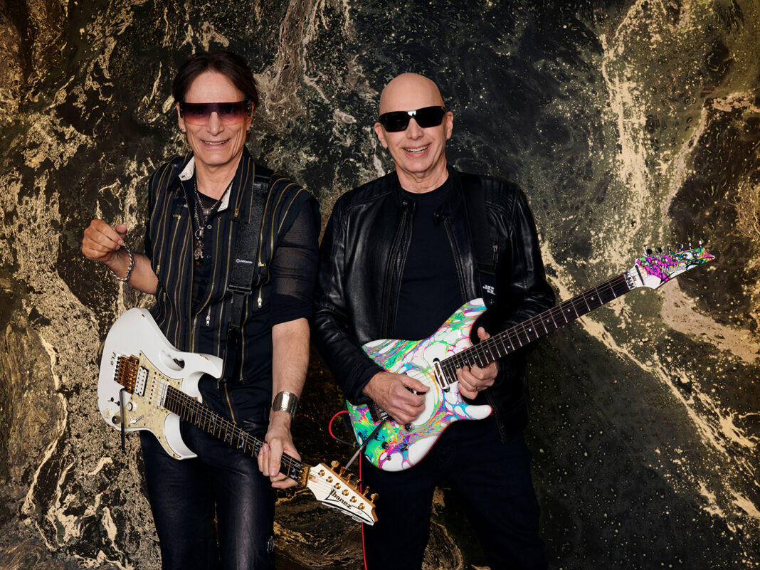 SATCHVAI: Joe Satriani und Steve Vai vereinen sich für das Album 